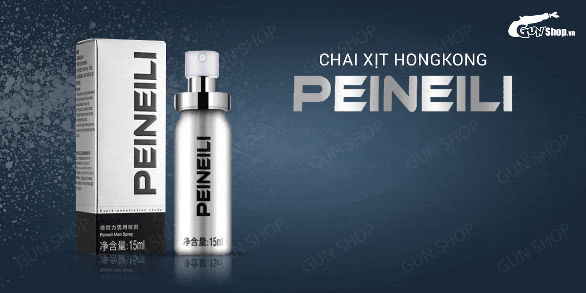 Chai xịt kéo dài thời gian Hongkong Peineili