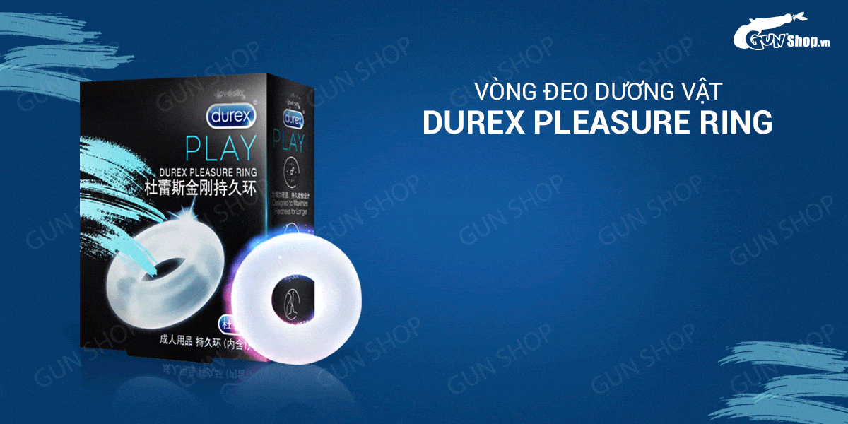 Vòng đeo dương vật Durex Pleasure Ring