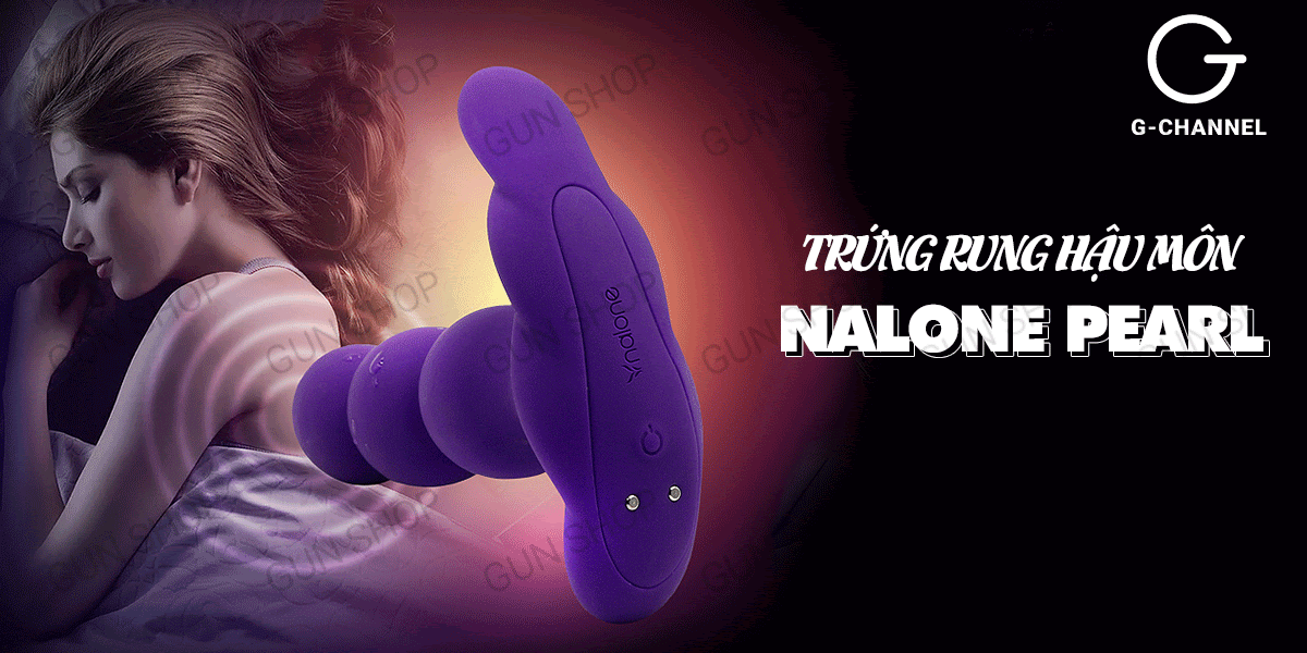 Trứng rung hậu môn Nalone Pearl