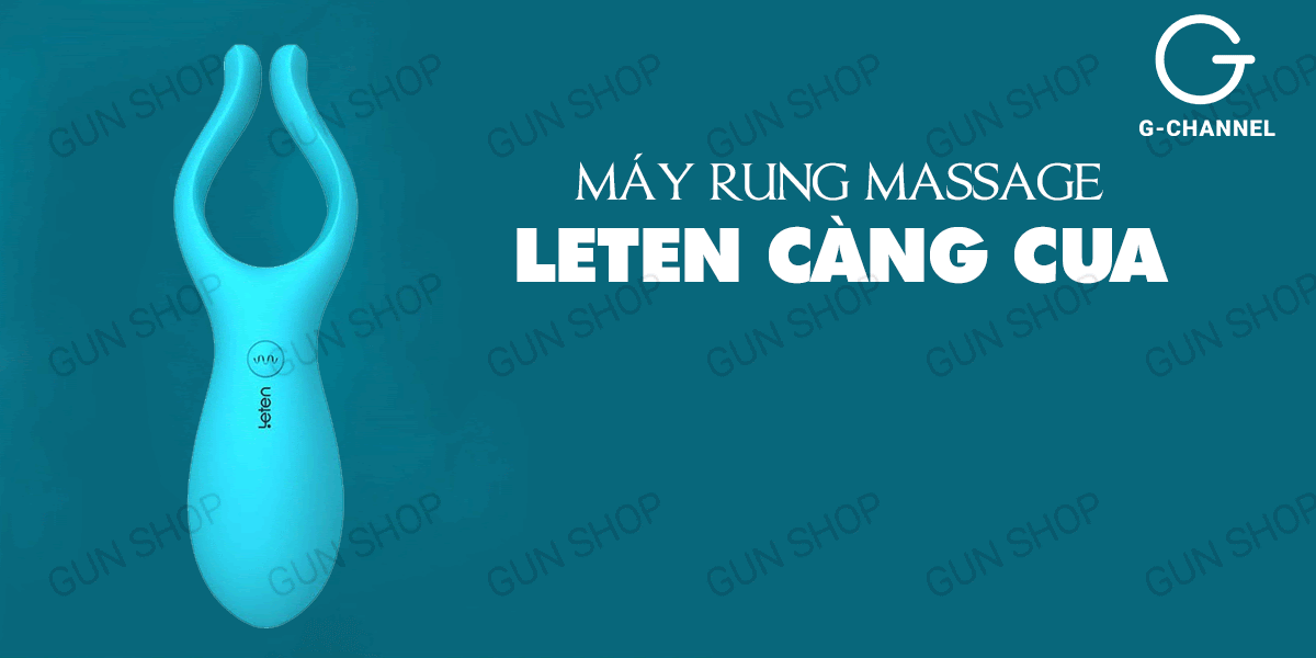 Máy rung massage Leten càng cua