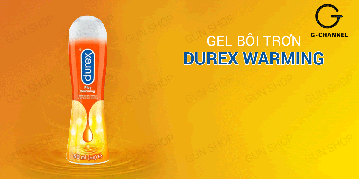 Gel bôi trơn Durex Warming