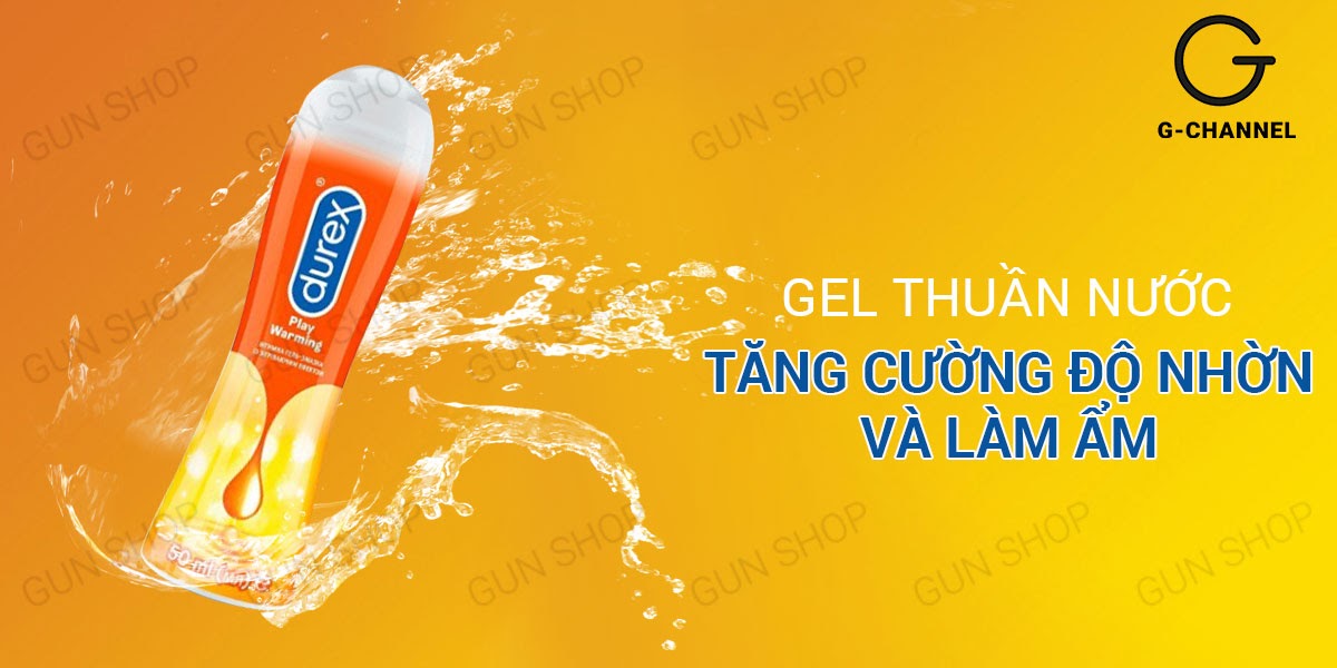 Gel bôi trơn Durex Warming