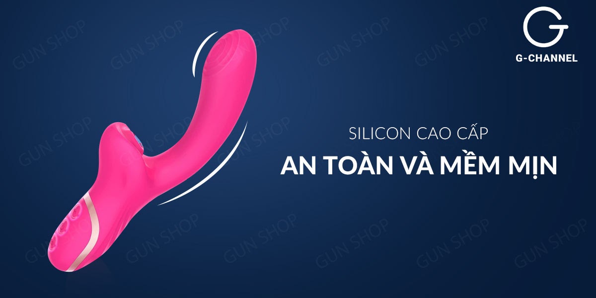 Dương vật giả xịt nước 7 chế độ rung - Loveaider - Màu hồng