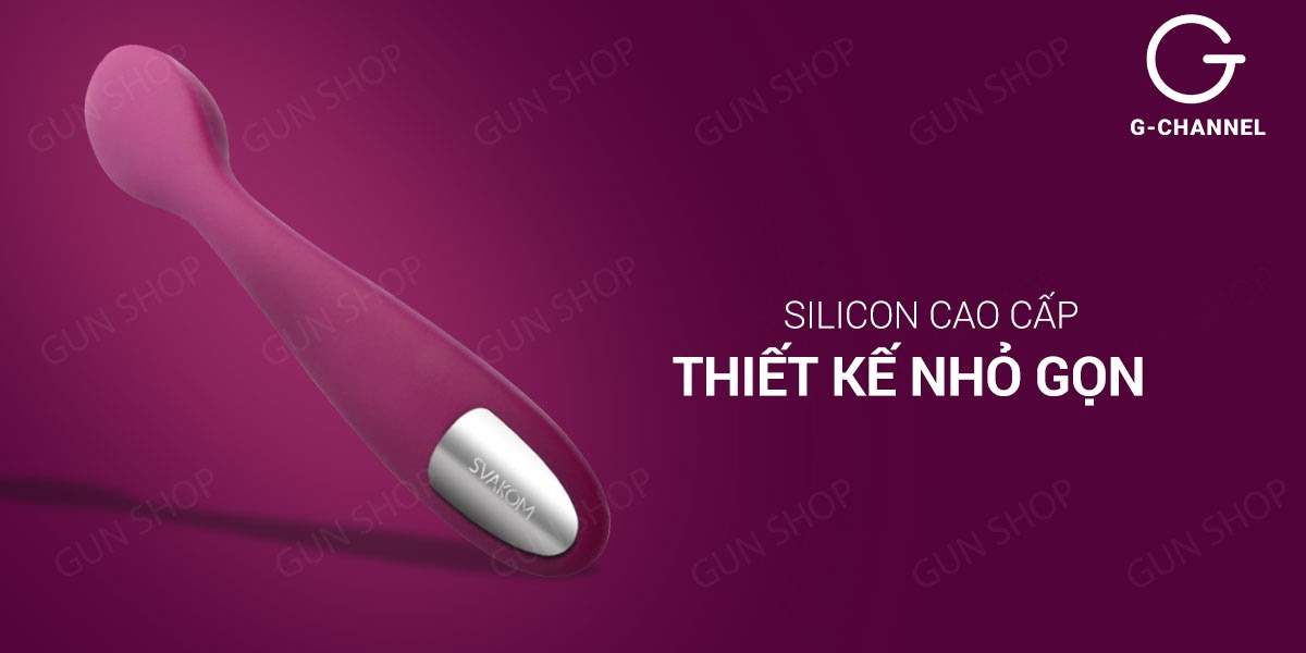 Máy kích thích điểm G 5 ché độ rung, 5 cường độ rung - Svakom Keri