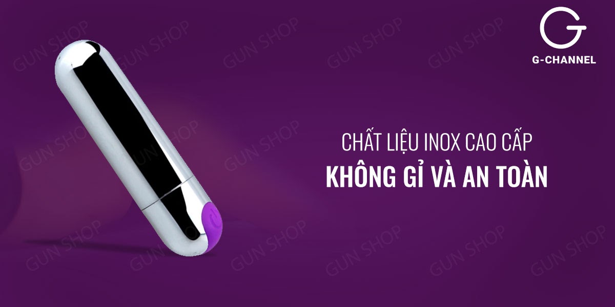 Trứng rung hình viên đạn, 10 tốc độ rung - Yeain Mini Vibrator