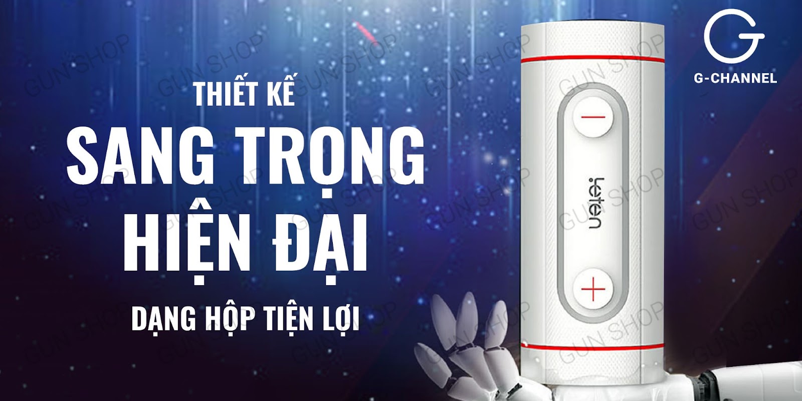 Âm đạo giả cao cấp - Leten Space Capsule Flip Cup