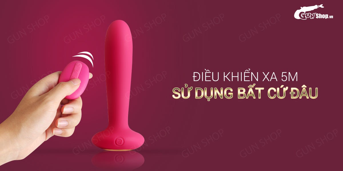 trứng rung điều khiển từ xa, sưởi ấm hậu môn cao cấp - Svakom Primo