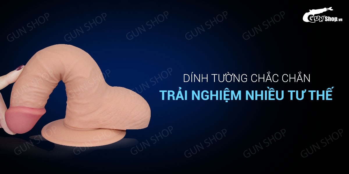 Dương vật giả dính tường siêu mềm - Lovetoy Ultra Soft Dude 7.5