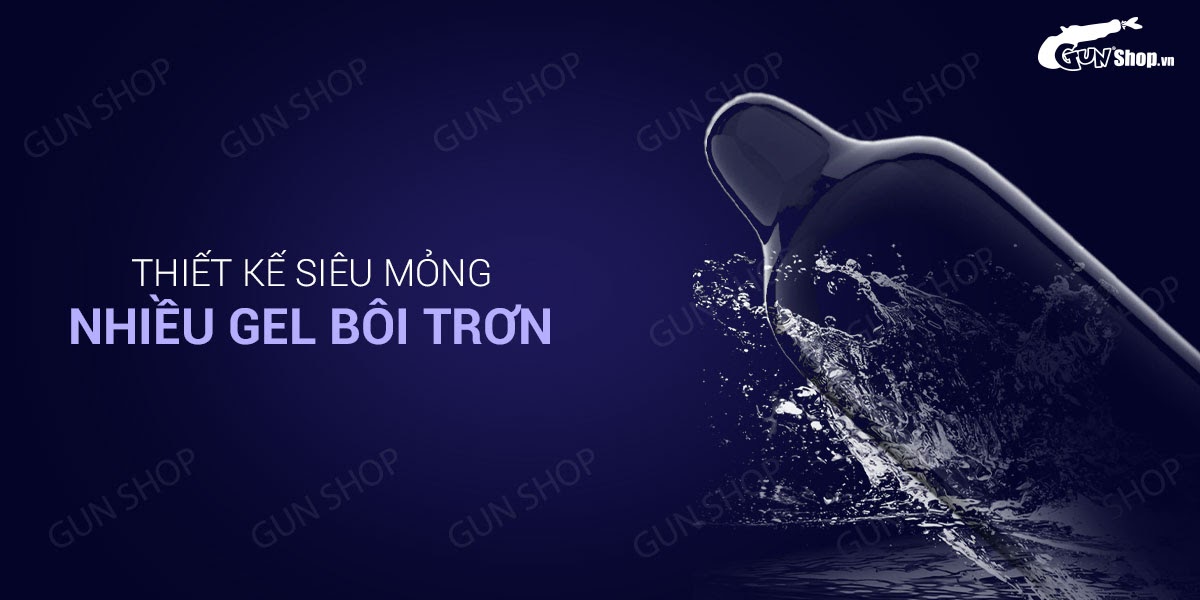 Bao cao su OLO 0.01 Bead Entering - Siêu mỏng, bi tăng thêm 3cm - Hộp 10 cái