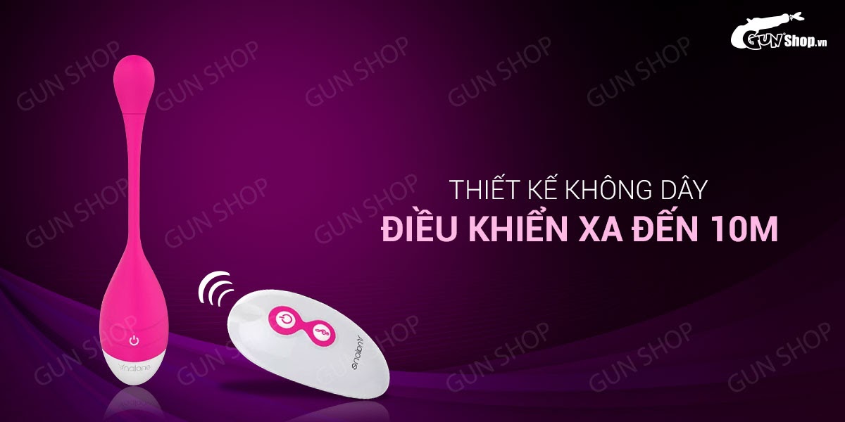 Trứng rung điều khiển từ xa bằng giọng nói, dùng sạc - Nalone Sweetie