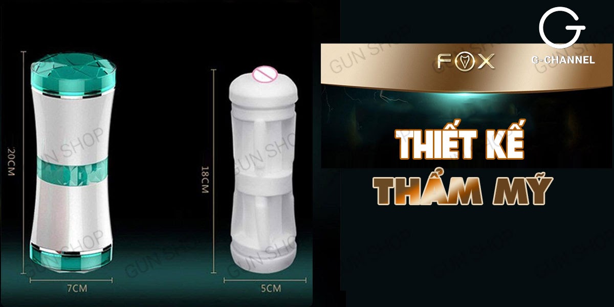 Âm đạo giả 2 đầu Fox