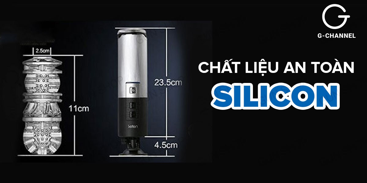 Âm đạo giả sạc điện, thụt đẩy tự động - Leten X-9 Q