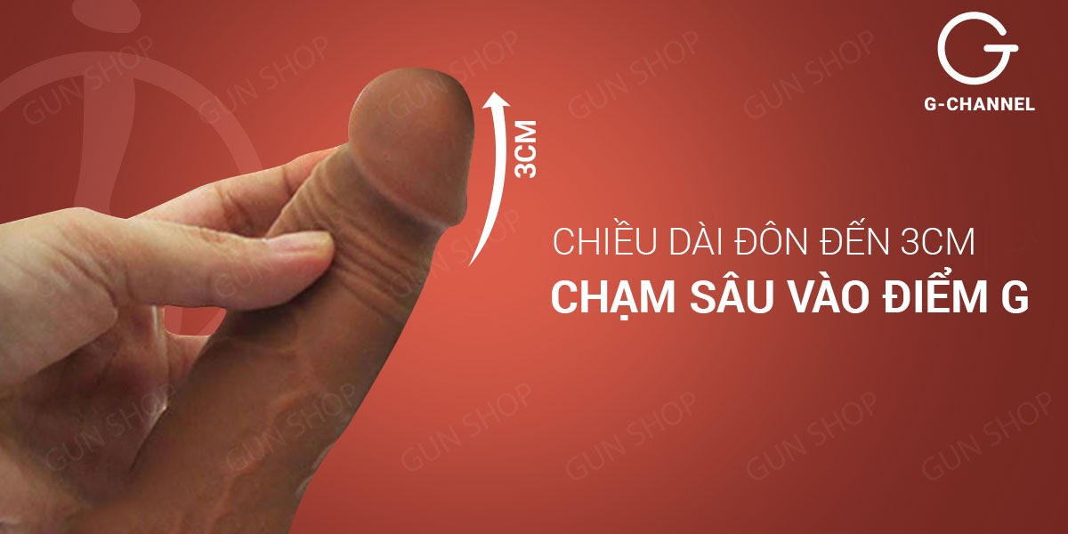 Bao cao su đôn dên tăng kích thước Jiuai - Gân nổi