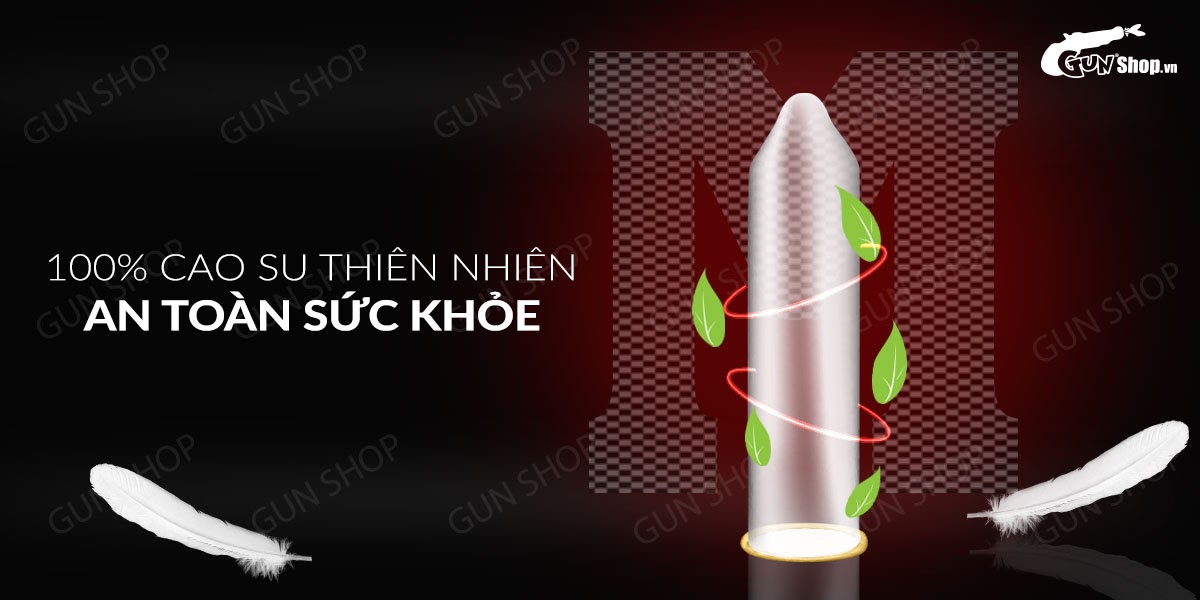 Bao cao su Muaisi 0.01 Trắng - Siêu mỏng 0.01mm - Hộp 10 cái