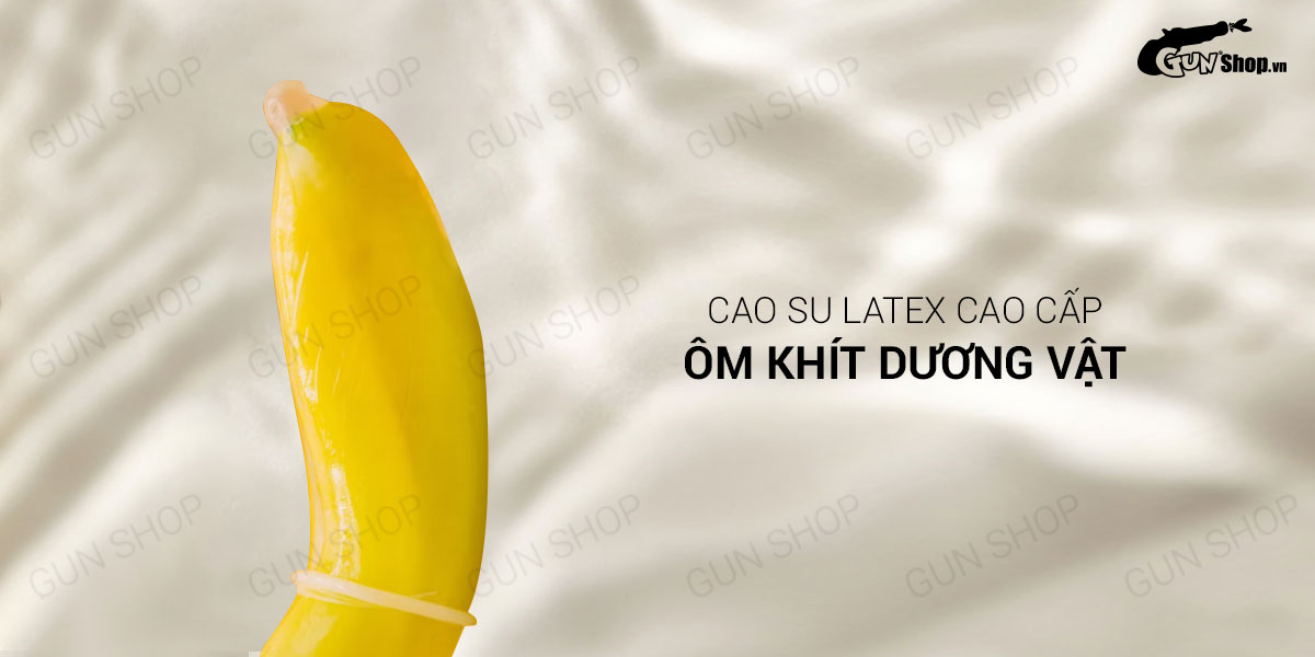 Bao cao su Real Sensation Ultra Thin - Siêu mỏng - Hộp 12 cái