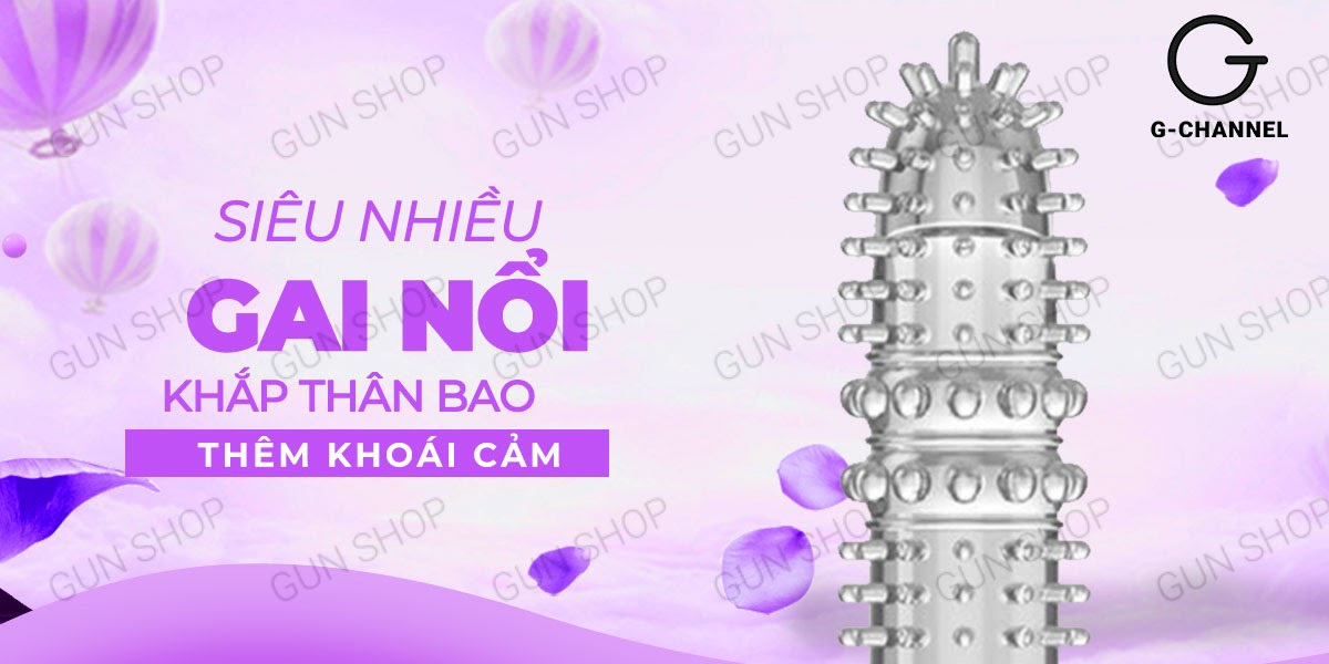 Bao cao su ngón tay Aichao A-spot 4 - gai nổi lớn