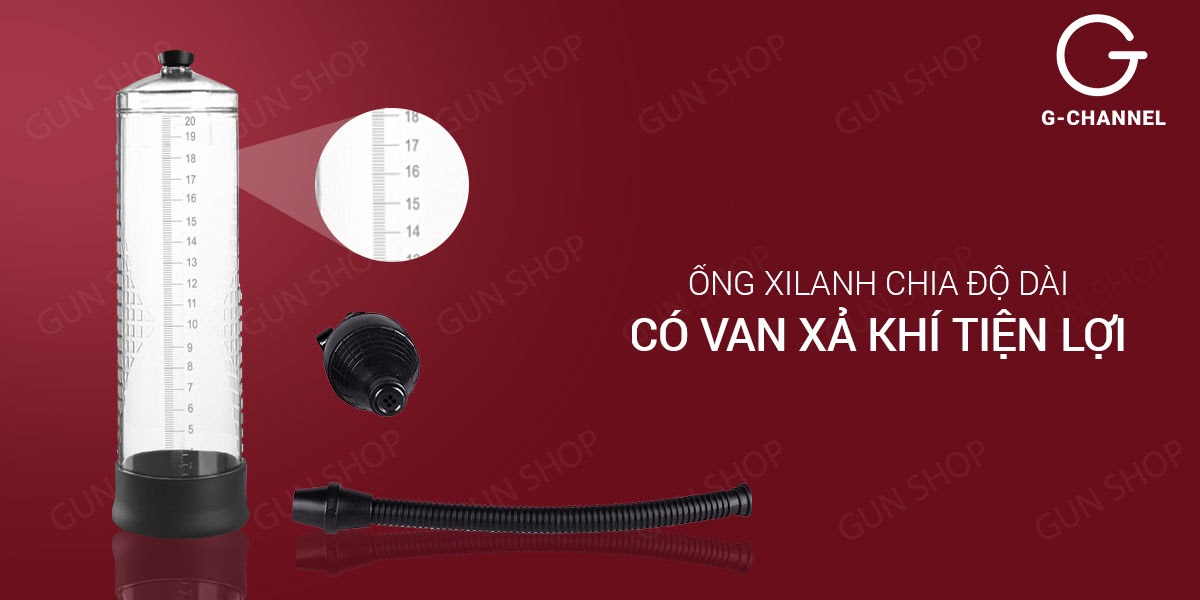 Máy tập tăng kích thước dương vật bơm tay - Loveaider Negative Pressure