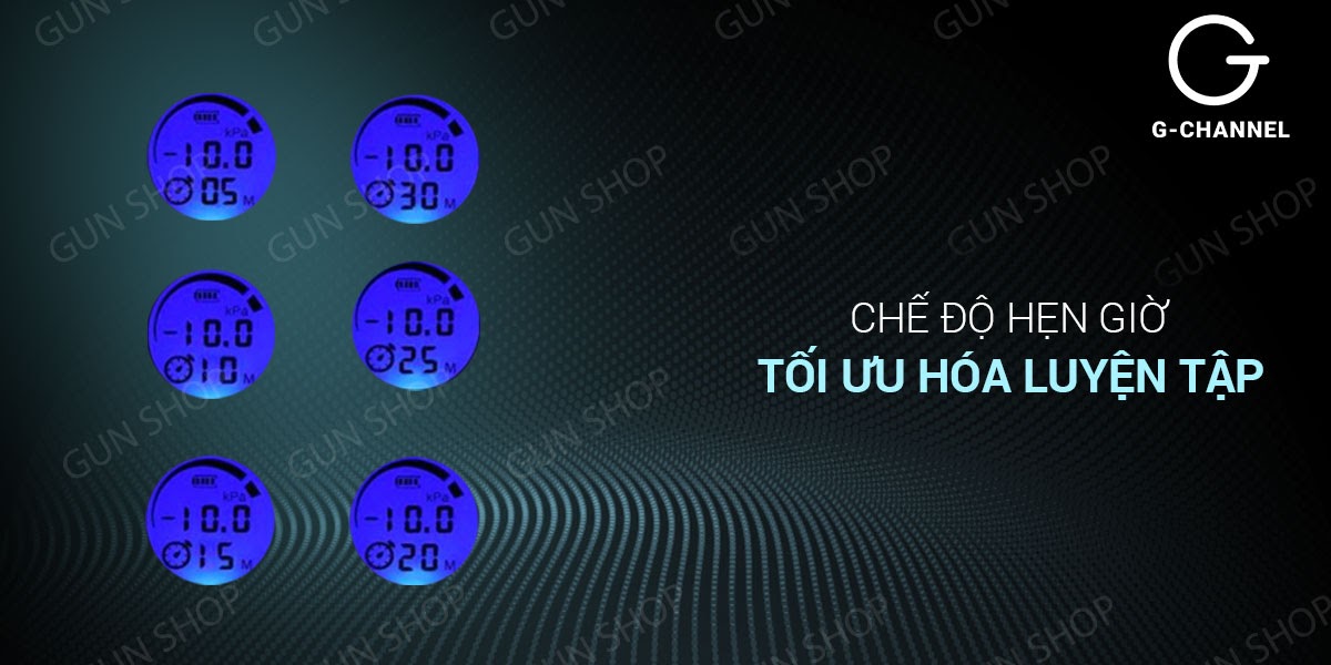 Máy tập tăng kích thước dương vật tự động màn hình LCD - Evo Penis Pump