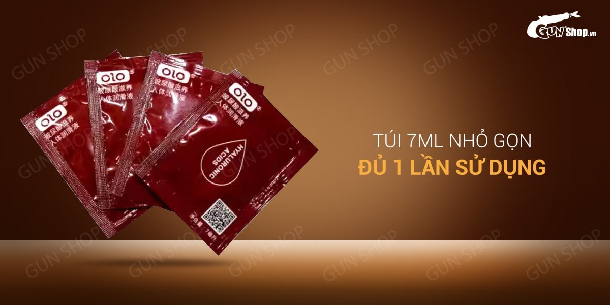 Gel bôi trơn gốc nước, không mùi - OLO - Gói 7ml