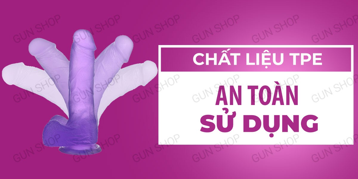 Dương vật giả lovetoy jelly studs