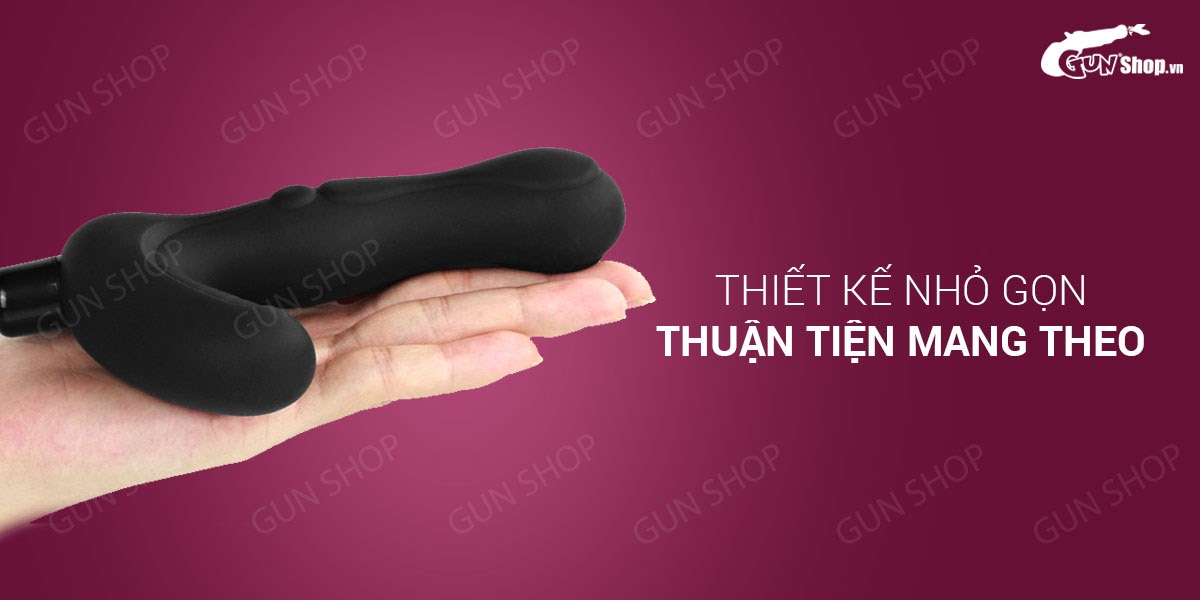 que rung kích thích hậu môn 10 chế độ rung, dùng pin - Lovetoy P-Motion Teaser