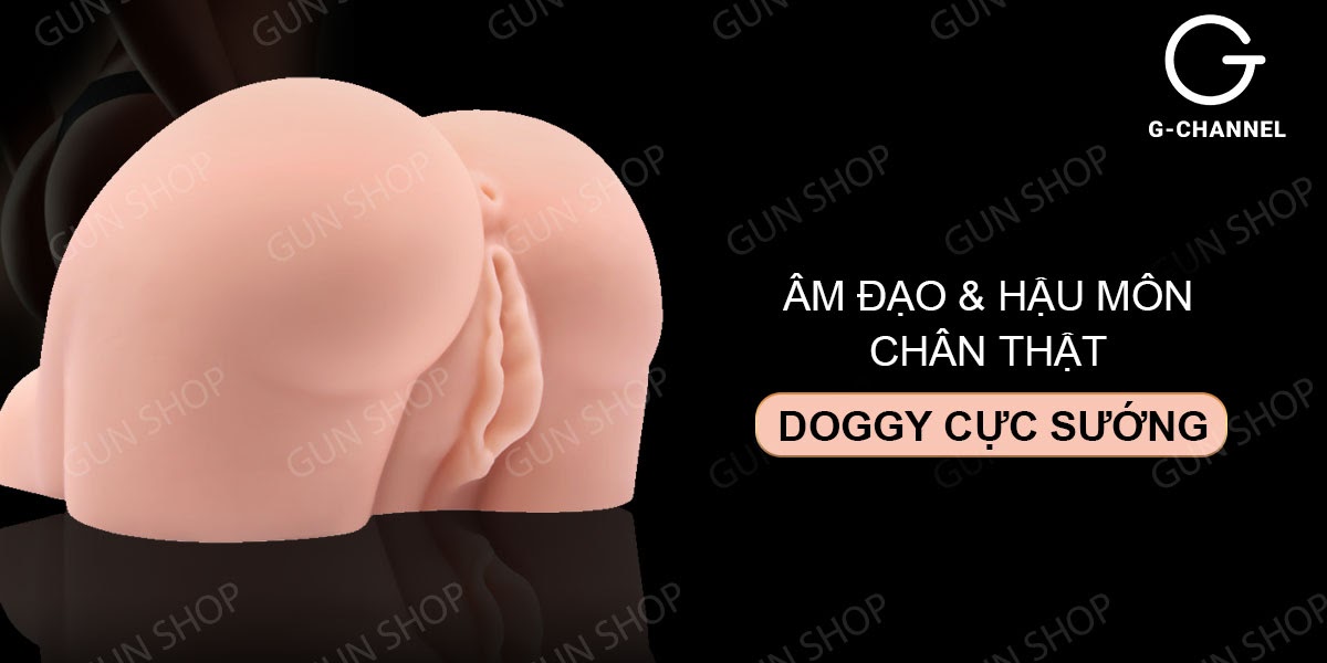 Âm đạo giả nguyên khối mông silicon trần cao cấp mềm mịn - SCD S3 8kg