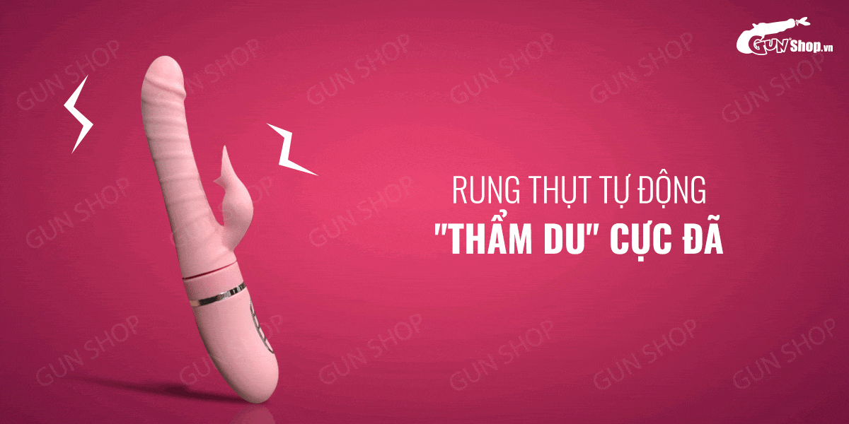 Dương vật giả rung thụt tự động, có lưỡi giả, dùng sạc - Jeuplay Prince William