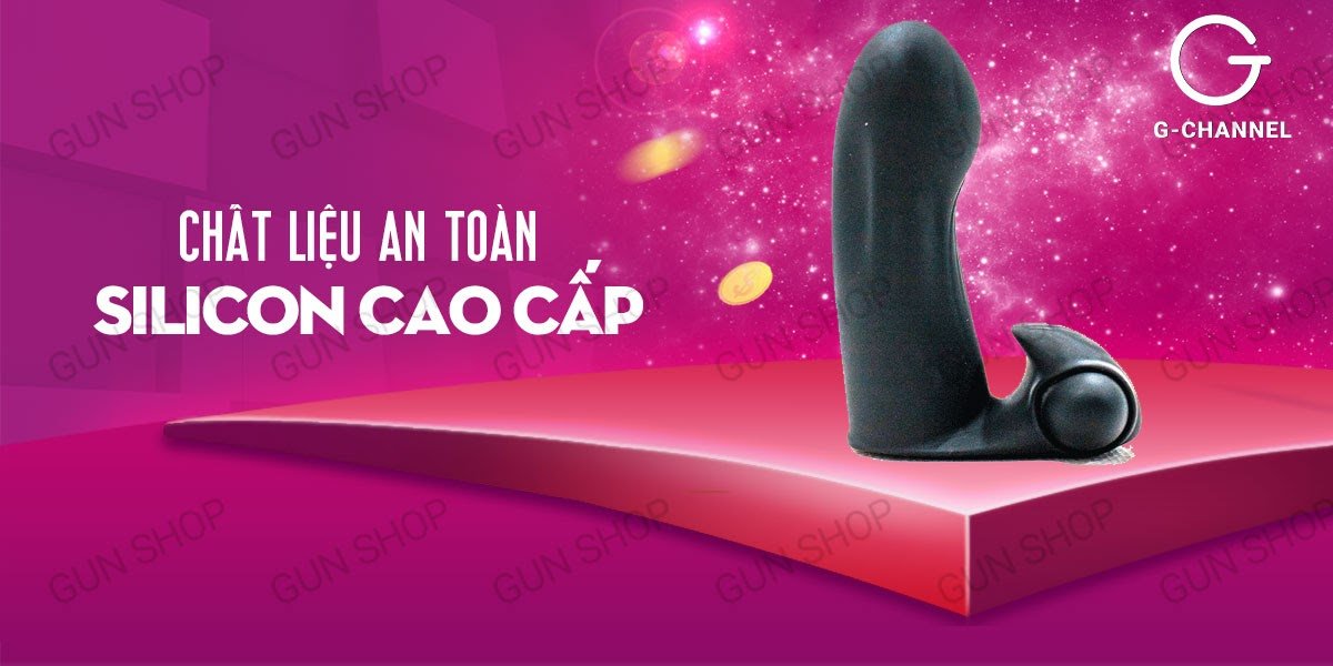 Bao cao su ngón tay có rung Pretty Love Adonis - Hộp 1 cái