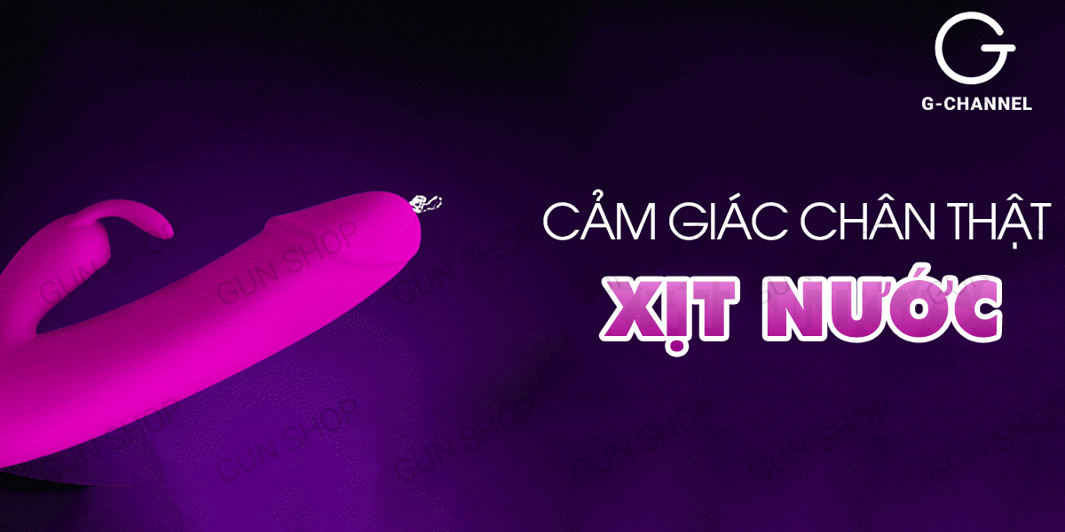 Dương vật giả xịt nước Pretty Love Henry