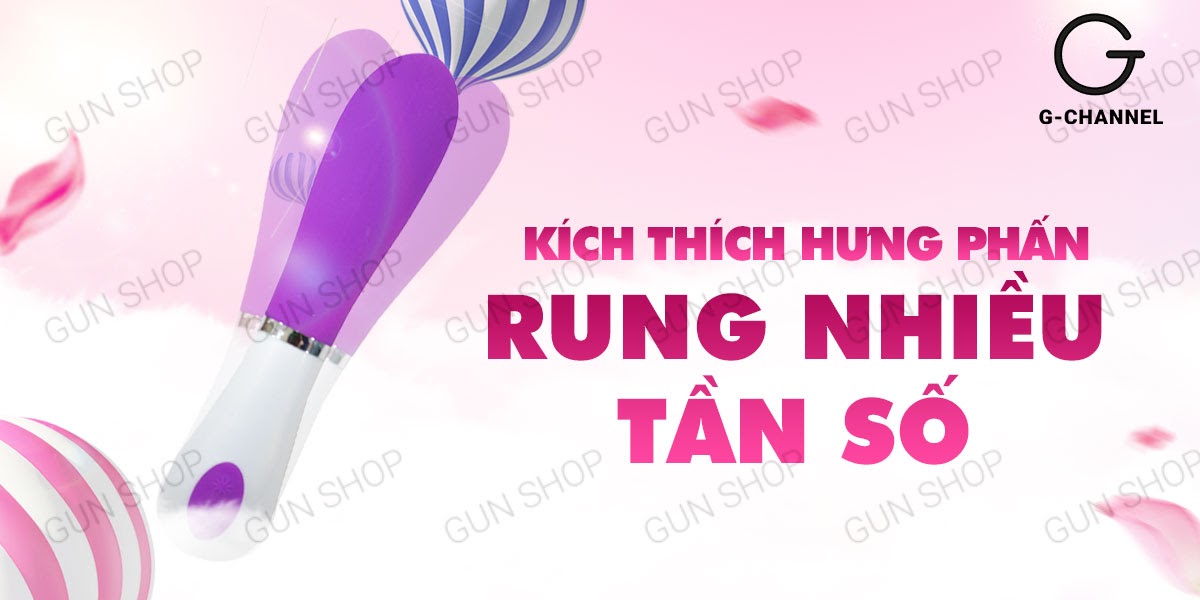 Dương vật giả rung nhiều chế độ, dùng pin - Libo Emma
