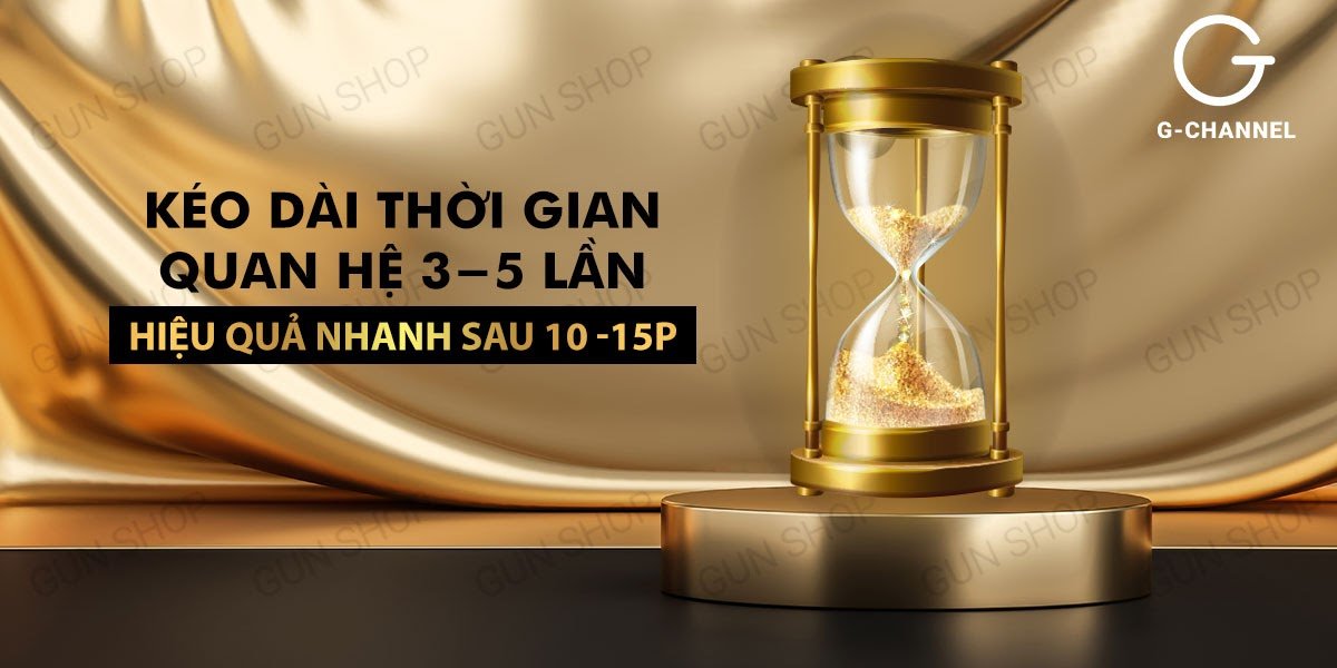 Chai xịt Powergra Delay Spray For Men - Kéo dài thời gian - Chai 13ml