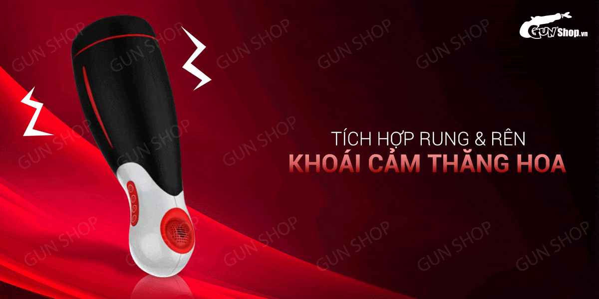 Âm đạo giả đa năng rung và rên kèm tai nghe, dùng sạc - Fond The Dream Plus