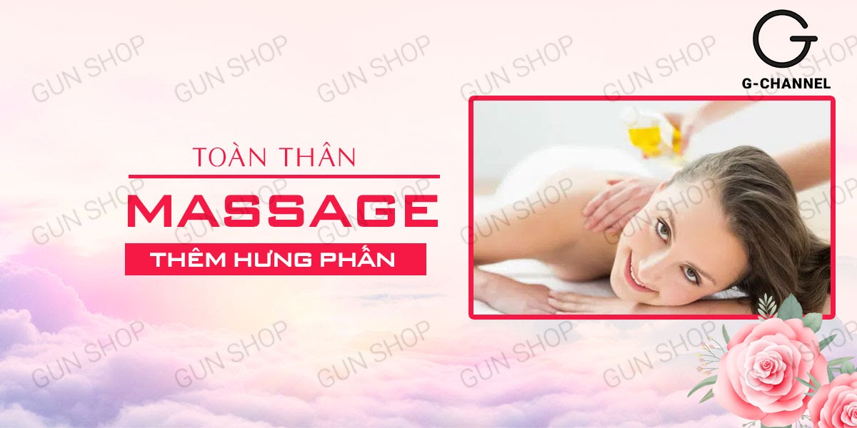 Gel bôi trơn massage Cokelife hương hoa hồng