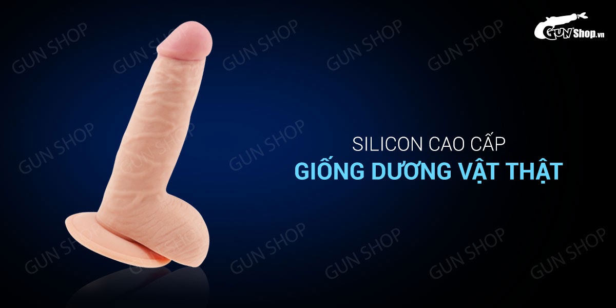 Dương vật giả dính tường siêu mềm - Lovetoy Ultra Soft Dude 7.5