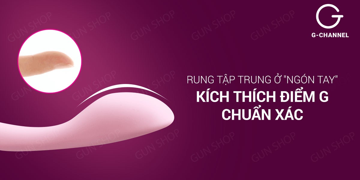 Máy kích thích điểm G 5 ché độ rung, 5 cường độ rung - Svakom Keri