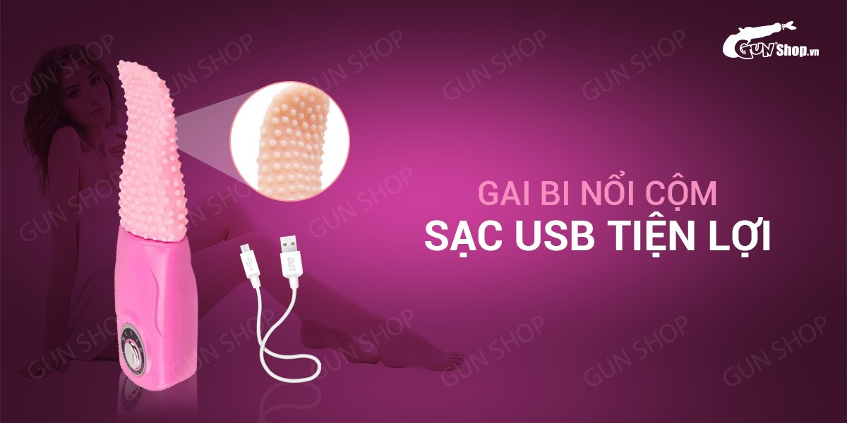 Lưỡi rung sạc điện, rung nhiều chế độ - Fanala