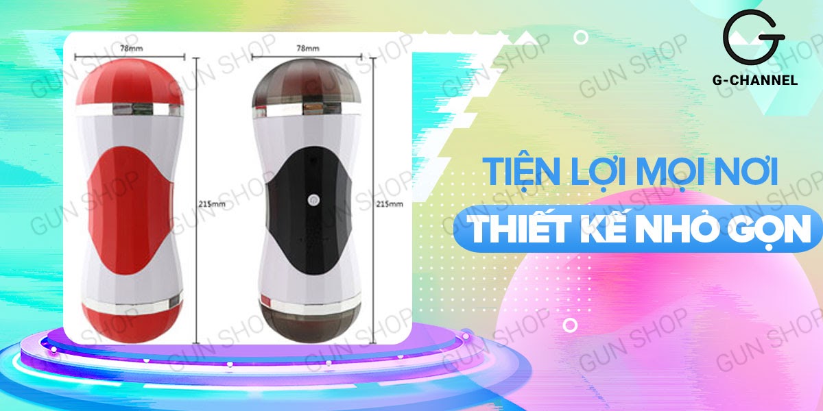 Âm đạo giả 2 đầu Double Head rung và rên kèm tai nghe