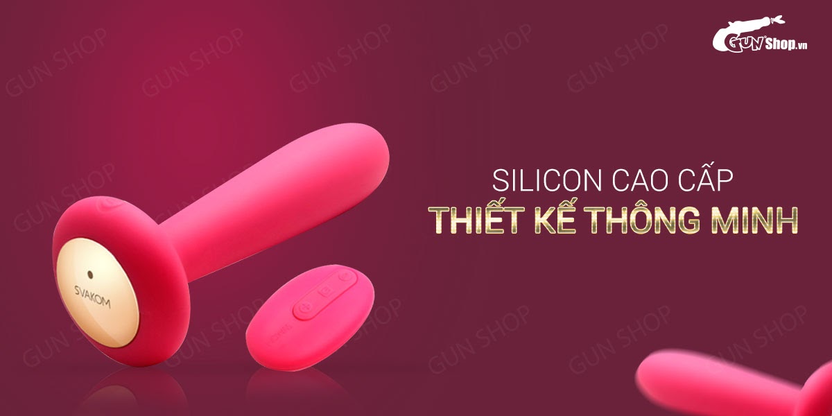 trứng rung điều khiển từ xa, sưởi ấm hậu môn cao cấp - Svakom Primo