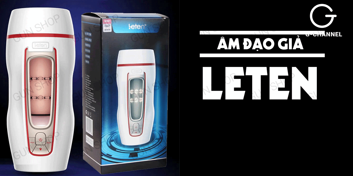 Âm đạo giả rung 10 tần số, 5 chế độ - Leten Vagina Cup