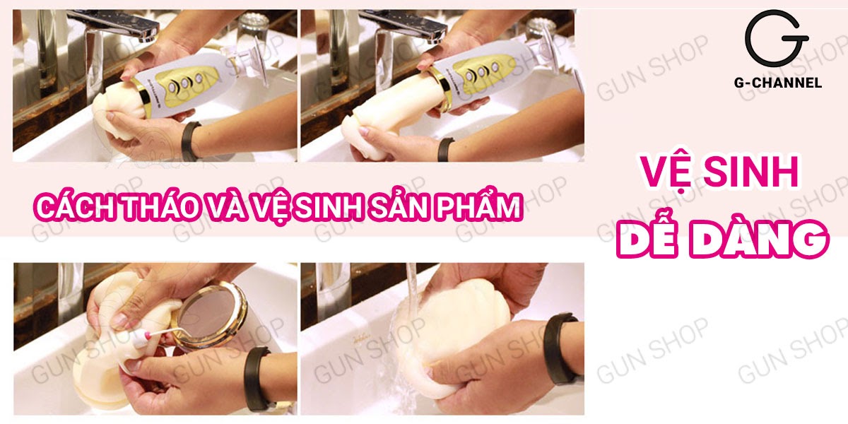 Âm đạo giả rung và rên, sạc điện - Pretty Love Sally