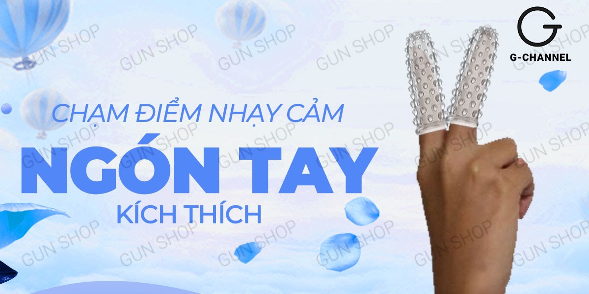 Bao cao su 2 ngón tay dài Aichao