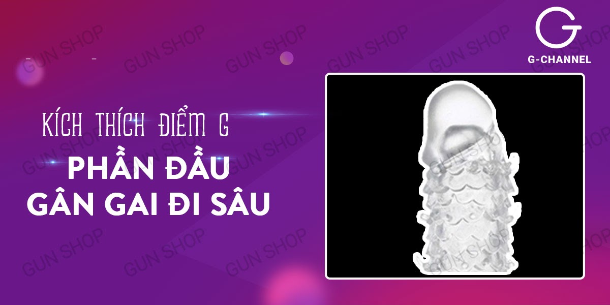 Bao cao su đôn dên HongKong Baile vảy cá