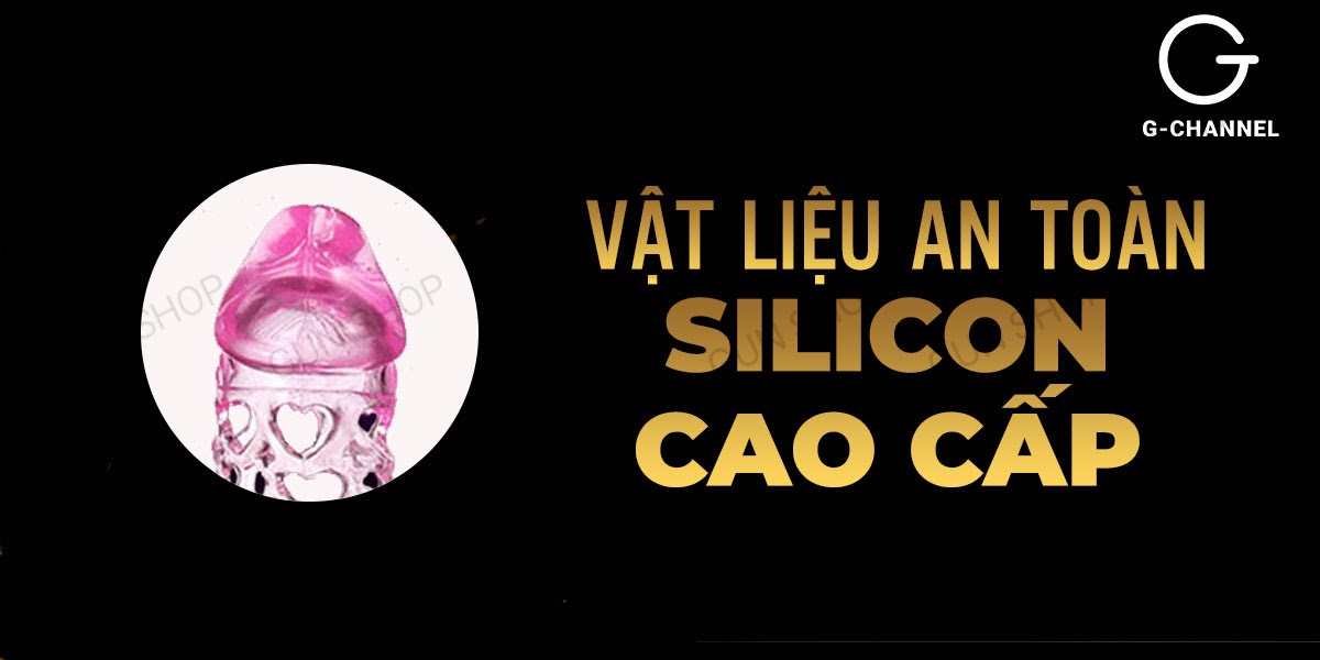 Bao cao su đôn dên HongKong Baile lưới hoa hồng