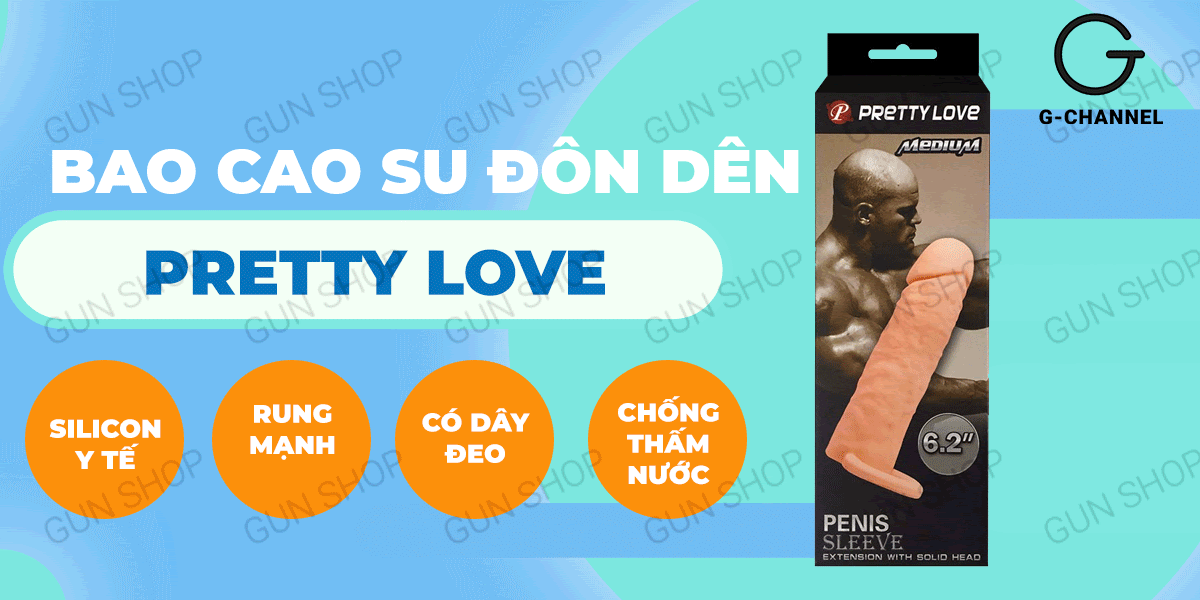 Bao cao su đôn dên HongKong Prettylove