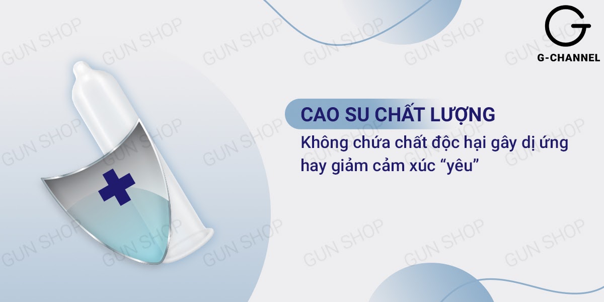 Bao cao su Liebe - Mỏng trơn