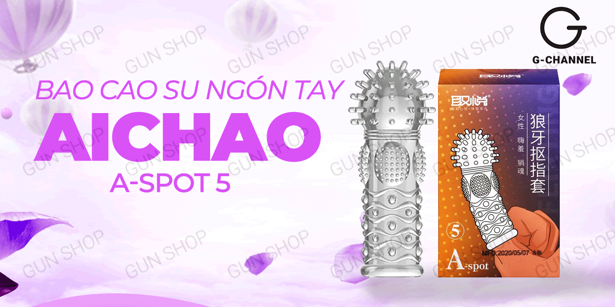 Bao cao su ngón tay Aichao A-spot 5