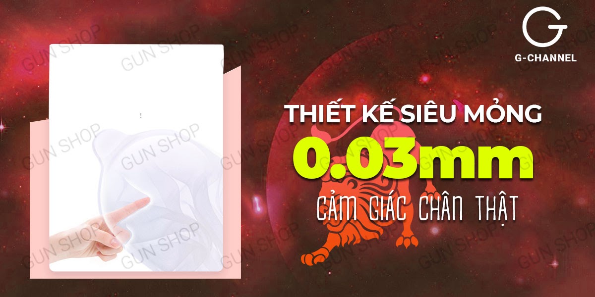 Bao cao su Ropockon Cung Sư Tử