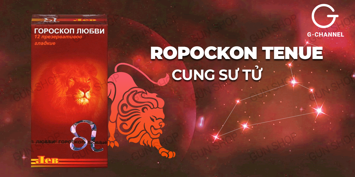 Bao cao su Ropockon Cung Sư Tử