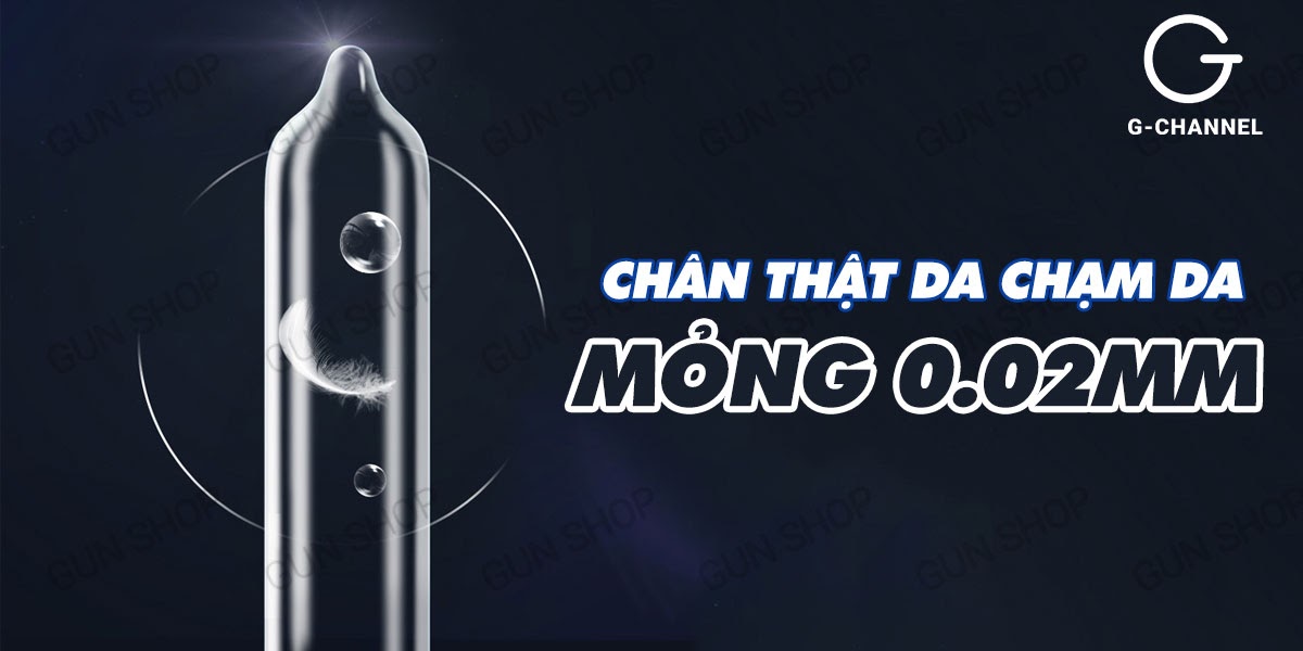 Bao cao su siêu mỏng sagami 0.02
