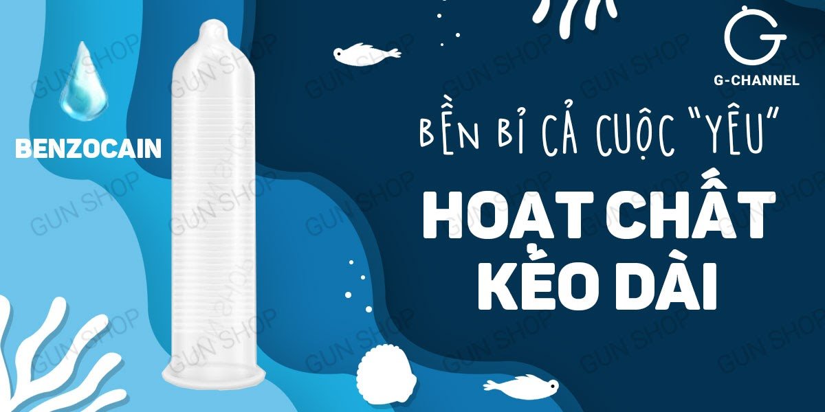 Bao cao su Shell Seahorse - Hộp 3 cái
